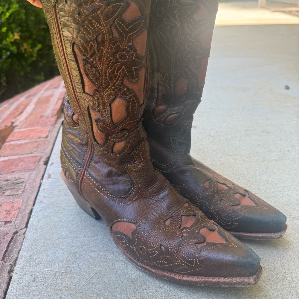 Twisted X Brown and Tan Women's Boots